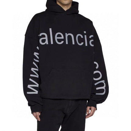 Balenciaga Black Oversized Hoodie