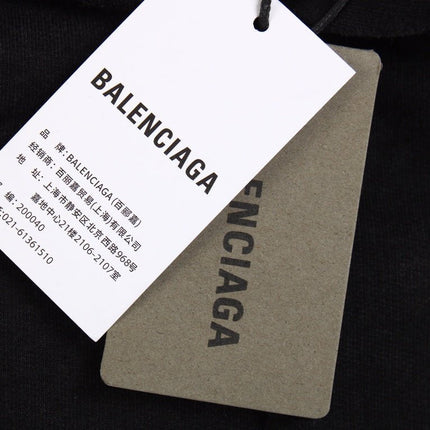 Balenciaga Black Oversized Hoodie