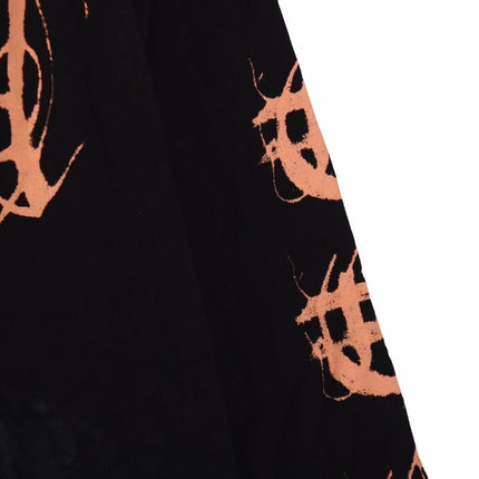 BALENCIAGA LOGO HOODIE BLACK
