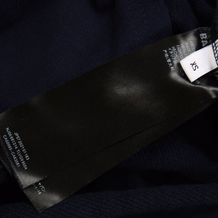 BALENCIAGA ALTERNATIVE LOGO HOODIE NAVY