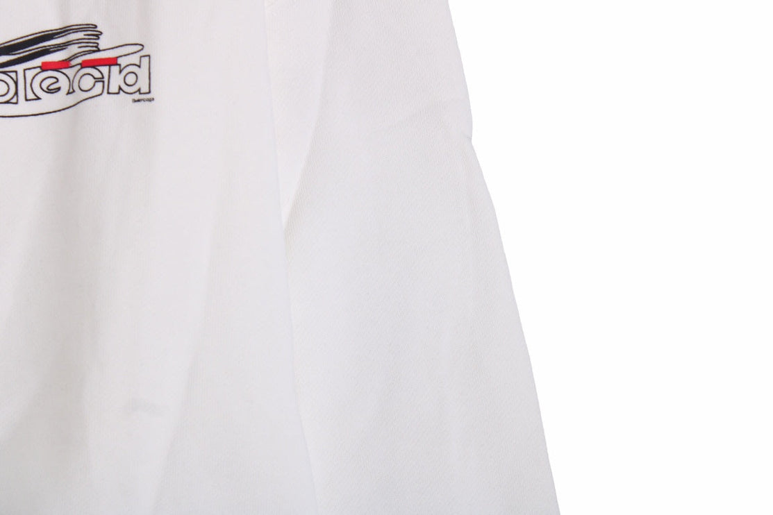 Balenciaga White Sweatshirt