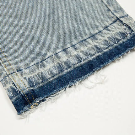 JEAN CHROME HEARTS CROSS PATCH BLEU VINTAGE