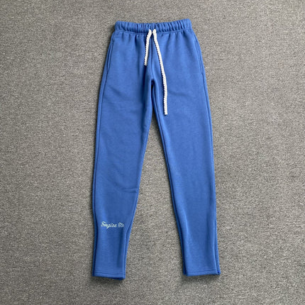 PANTALON DE SURVÊTEMENT SYNA WORLD AVEC LOGO SYNA BLEU