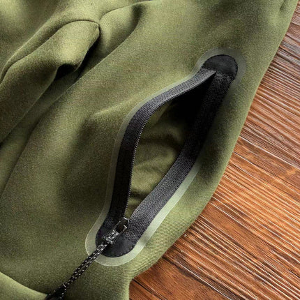 Sweat à capuche Nike Tech Fleece x Vert olive