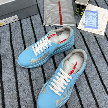 PRADA AMERICA'S CUP SOFT RUBBER LIGHT BLUE SILVER