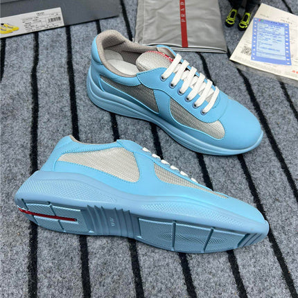 PRADA AMERICA'S CUP SOFT RUBBER LIGHT BLUE SILVER