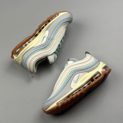 NIKE Air Max 97 "Enamel Vert Sail Worn Bleu"