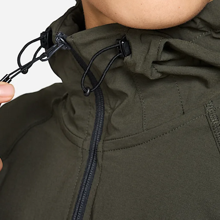 Sweat à capuche Nike Tech Windrunner kaki