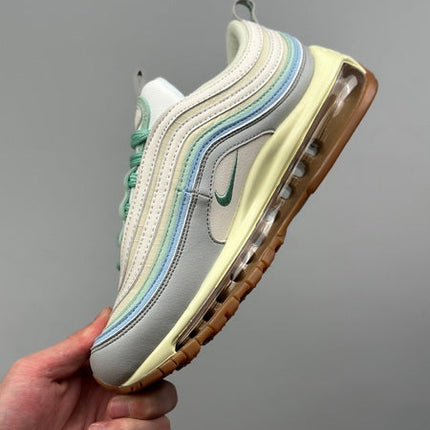 NIKE Air Max 97 "Enamel Vert Sail Worn Bleu"