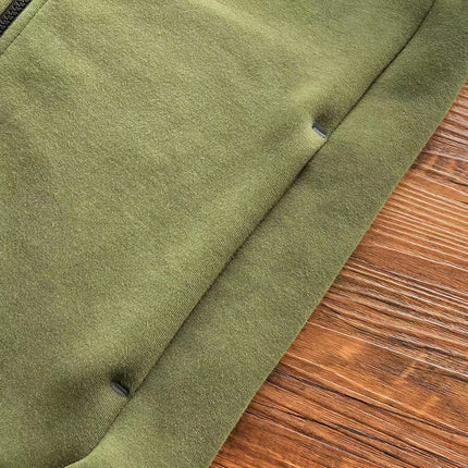 Sweat à capuche Nike Tech Fleece x Vert olive