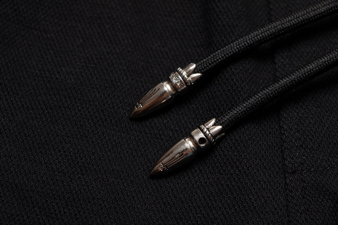 SHORT CHROME HEARTS PAINT DRIP NOIR