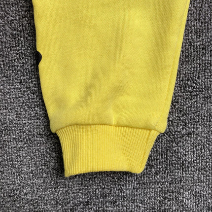 Sweat à capuche SP5DER BELUGA doré