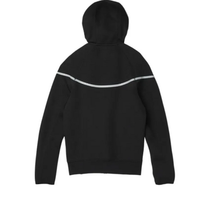 SWEAT A CAPUCHE NIKE TECH FLEECE REFLECHISSANT NOIR