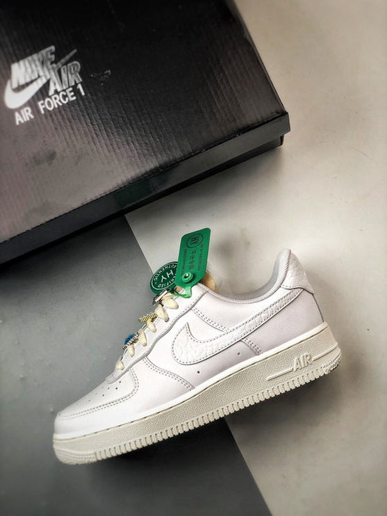Nike Air Force 1 Low LX White Onyx Bling LF