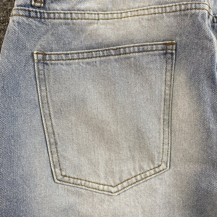 Jean Hellstar Black Flame bleu délavé