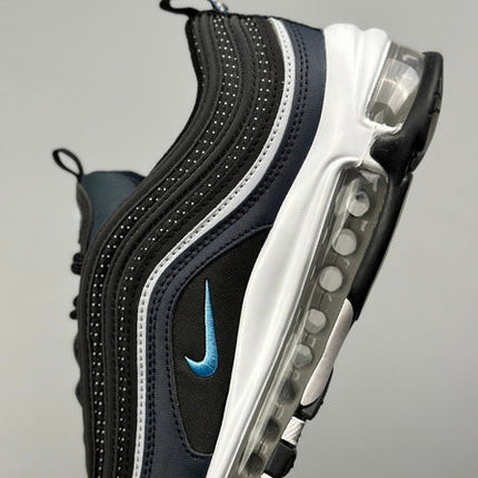 NIKE Air Max 97 " Noir Obsidienne Foncée Bleu Université"