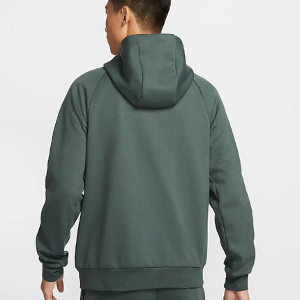 SWEAT A CAPUCHE ZIP NIKE VERT