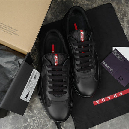 PRADA AMERICA'S CUP LEATHER BLACK
