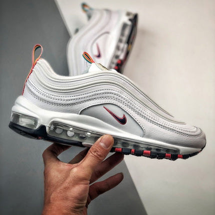 NIKE Air Max 97 "Blanc Multi Color Pull Tabs"