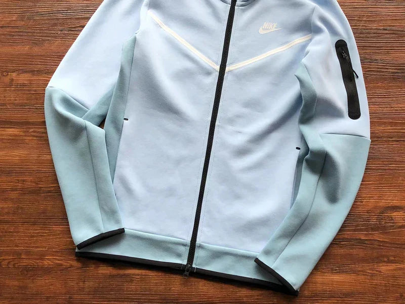 Sweat à capuche Nike Tech Fleece x Célestine Bleu