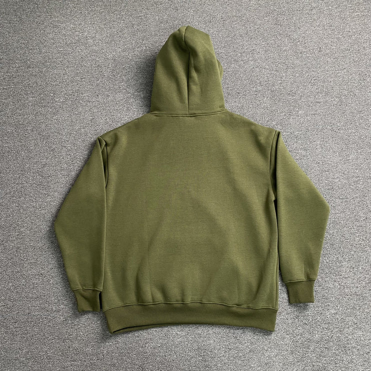 Sweat à capuche avec logo Syna World Hood Sauge VERT