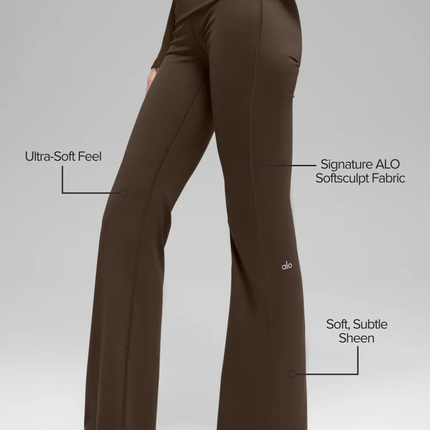Pantalon de yoga ALO Marron