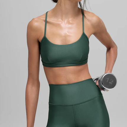 Short de yoga ALO Vert