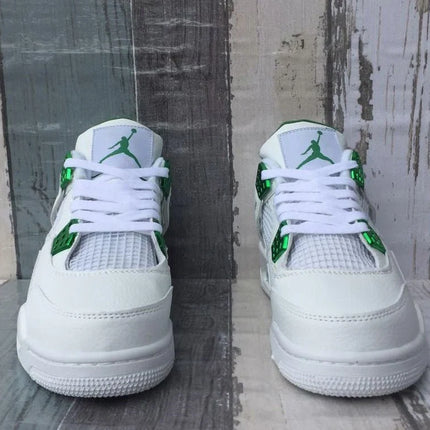 JORDAN 4 x METALLIC GREEN