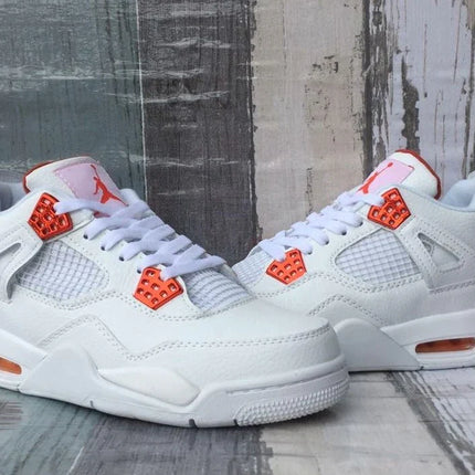 JORDAN 4 x METALLIC ORANGE