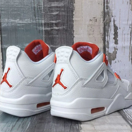JORDAN 4 x METALLIC ORANGE