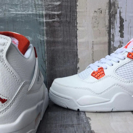 JORDAN 4 x METALLIC ORANGE