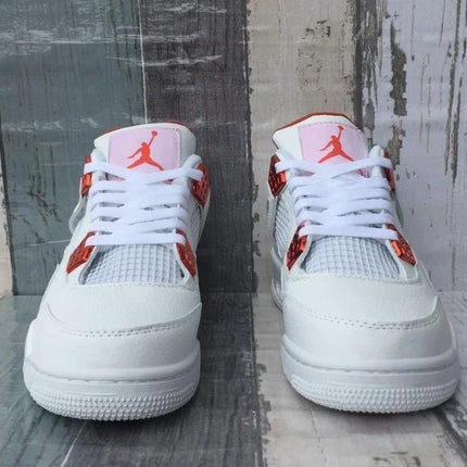 JORDAN 4 x METALLIC ORANGE