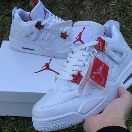 JORDAN 4 x METALLIC RED