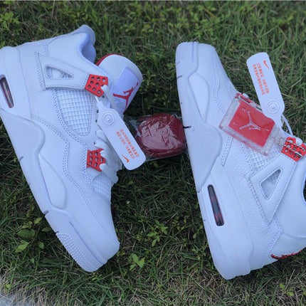 JORDAN 4 x METALLIC RED